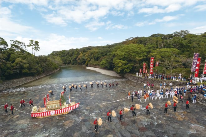 内宮領川曳