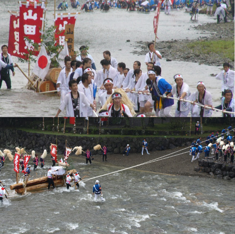 山田原奉曳団・溝口奉曳団